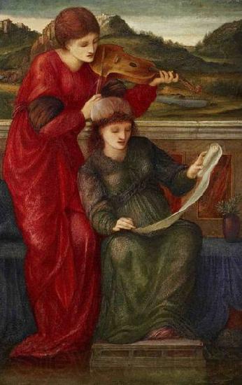 Edward Burne-Jones Music Germany oil painting art